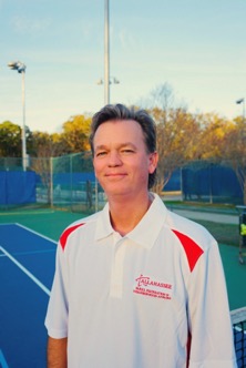 Tennis Pro Jerry Peacock